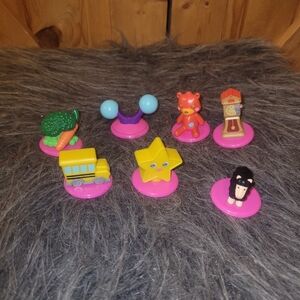 Moonbug Kids Figurines Lot of 7 CoComelon & Little Baby Bum Jazwares